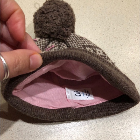 Gap Baby Girl Beanie Hat - Picture 4 of 4
